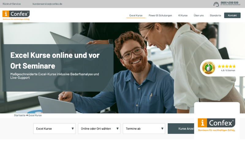 Webdesigner Chemnitz Referenz Bildungsinstitut
